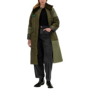 [바버 X 가니] Coat LQU1740_GN51 MILITARY GREEN