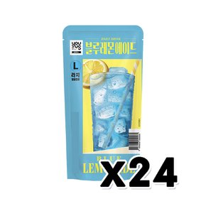 유어스 블루레몬에이드 L 아이스파우치음료 340ml x 24개