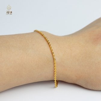  [가앤] 24k순금 체인 심플 팔찌 1.875g