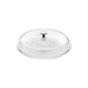 staub 스토우브 돔 유리 뚜껑 30cm 후라이팬 일본 정규 판매품 Staub