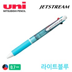 미쯔비시 제트스트림 3색 볼펜 0.7mm (라이트블루)