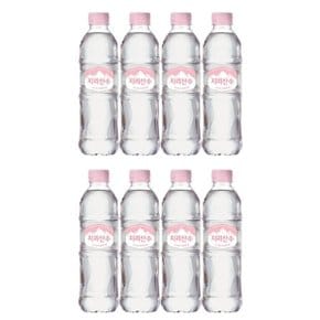 아워홈 지리산수 핑크 에디션 생수 무라벨 유라벨 500ml x 120개