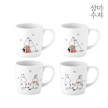 삼미 무민 더키친 머그컵세트 380ml (M1,M2) 4P