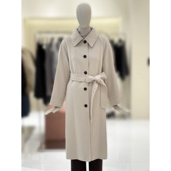 CC콜렉트 [부산점] [씨씨콜렉트] 벨티드 울 캐시미어 혼방 롱 코트 (E254MSH153)