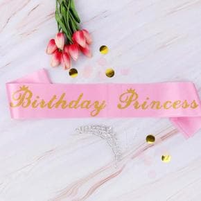 아트박스/제이벌룬 생일어깨띠 Birthday Princess