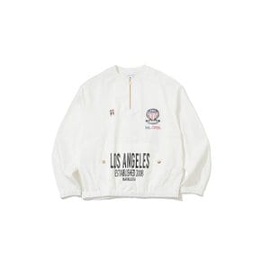 M GN HALF-HALF LS WOVEN CREW (LS1IC03M)