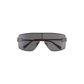 4571128 Miu 69mm Oversize Shield Sunglasses 76752195