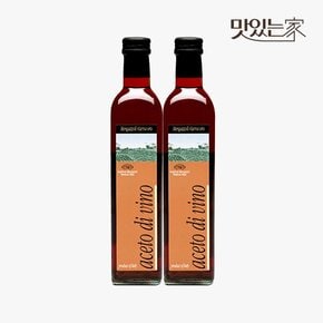 멩가졸리 레드와인 비네가 식초 500ml 2병