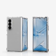  갤럭시 Z폴드7 에어범퍼 투명 클리어 케이스 TPU 제트폴드 에어가드 케이스