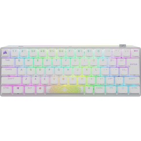 Corsair K70 PRO MINI RGB 60% 무선 게이밍 키보드 화이트 MX SPEED축 CH-9189114-JP