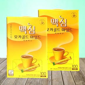 동서 맥심 모카골드 커피믹스 100T X 2개 (S23684172)