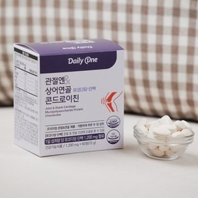 관절엔 상어연골 뮤코다당 단백 콘드로이친 900mg X 60정 1통