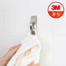 코맨드 메탈 훅 (대) 욕실정리 인테리어