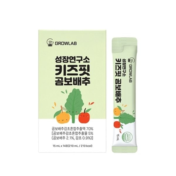성장연구소 키즈핏 곰보배추 14포
