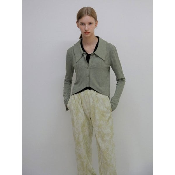 [리퍼브]Big Collar Shirts [Olive]
