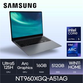 삼성전자 갤럭시북4 프로 NT960XGQ-A51AG(WIN11HOME/SSD512GB/RAM16GB)