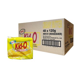  키드오(Kid-O) 크리미버터향크래커120g x 48봉 / 1박스