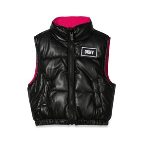 [해외배송] 22 F/W DKNY 리버서블 슬리브리스 다운 자켓 (KIDS 상품) D36666K_09B B0040190130