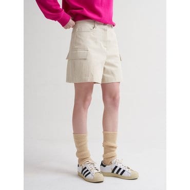 모어쥬드 Pocket pants 아이보리