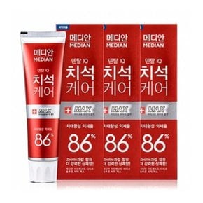 메디안 치석케어 구취제거 치약 120g 3P (W96D39B)