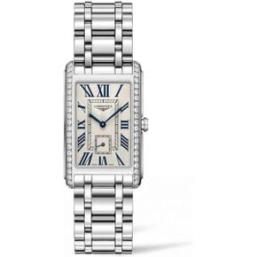 일본 론진 여자시계 Longines Dolcevita  l5.755.0.71.6 シルバーローマ数字ダイヤルダイヤモン