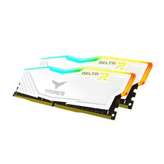 팀그룹 T-Force DDR4-3200 32GB CL16 Delta RGB 화이트 패키지 (16Gx2) 아인스시스템