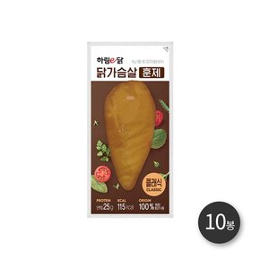 하림e닭 닭가슴살훈제 100g 10봉