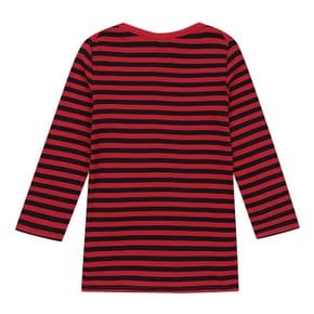 Basic boat neck stripe t-shirt_3OA6E16A16V3