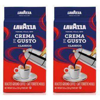  [해외직구] Lavazza 라바짜 크레마 이 구스토 클래시코 그라운드 커피 250g 2팩