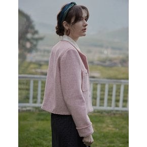 PM_Pink tweed jacket