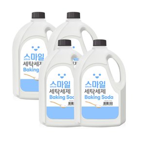 스마일 베이킹소다 액체 세탁세제 2.5L 4개 4개