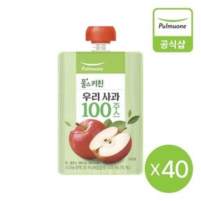 [G][풀무원] 풀스키친 우리 사과 100 (100ml)X40개