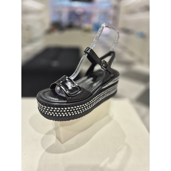 [여주점] Weave sandal(black)_DG2AM25035BLK