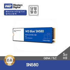 BLUE SN580 GEN4 NVMe SSD 2TB (2280 / TLC / 5년)