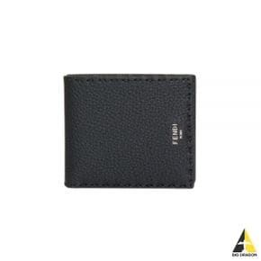 펜디 Selleria leather bi-fold wallet (7M0193 AP3B F0GXN) (셀러리아 레더 반지갑)