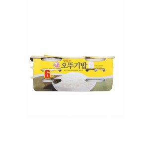 맛있는 오뚜기밥 6개입 (1박스-6묶음)