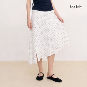 사선절개도트스커트 J1SK324F