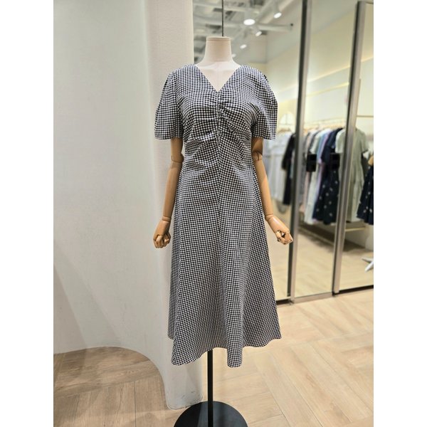 [부산점] 브이넥 셔링 원피스(PR2WO00901)