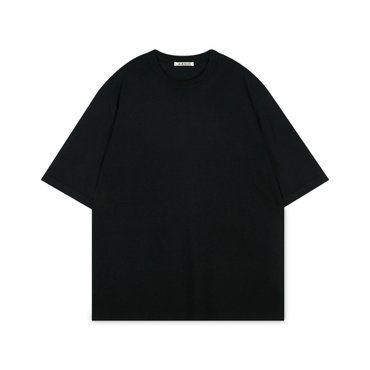 오라리 남성 트위스트 블랙 반팔티 A23ST02CT BLACK