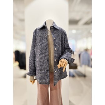 아이잗컬렉션 [파주점] [더아이잗컬렉션]울 알파카 블렌드 하프 코트 CRBA0CTK31