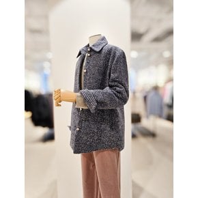 [파주점] [더아이잗컬렉션]울 알파카 블렌드 하프 코트 CRBA0CTK31