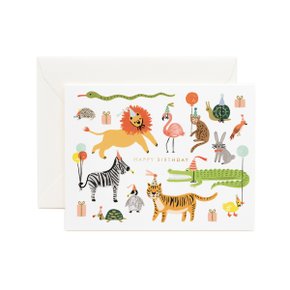 Party Animals Card 생일 카드