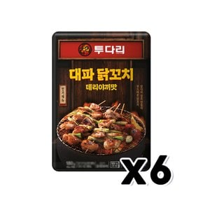 투다리 대파닭꼬치 데리야끼맛 즉석간편조리 180g x 6개