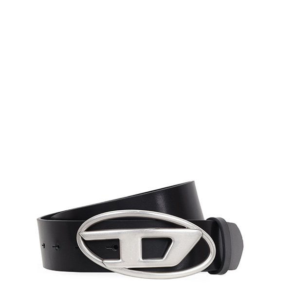 [부산점] 25FW 블랙 실버 B-1DR D 버클 벨트 X08516 PR666 T8013