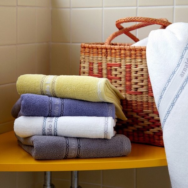 아날도바시니 체인40 세면타올 140g 4매 (OR상하+쇼핑백)