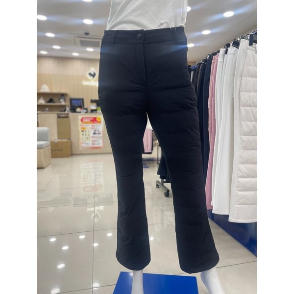 [여주점] 여성 뒷밴드 구스다운 부츠컷 팬츠 GP422LPTN2 BLCK