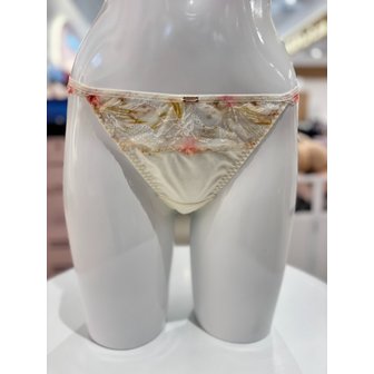 비너스 [여주점] 25SS메인 봄광고 세트 레이스 끈 티 팬티 [VPT0995T] CR