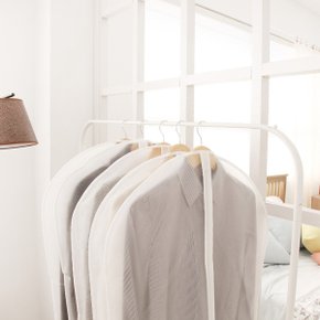 프리미엄 지퍼식 옷커버 양복용 4장