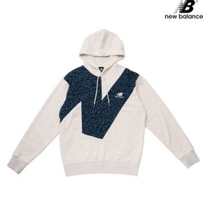 NBN0B46043 GR Athletics 패턴 뉴발 공용 후드티 긴팔티_P355179638