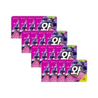  와 아이스크림 포도 190ml X16개